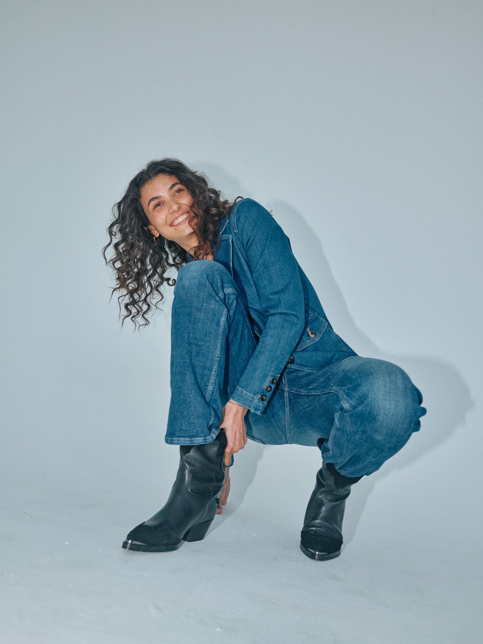 Modelshot / Blue / Detail